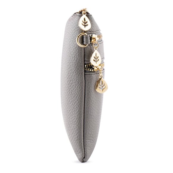 Artizanni Womens Crossbody Vegan Clutch Purse Satchel with Guitar Strap (Grey) - Picture 5 of 12